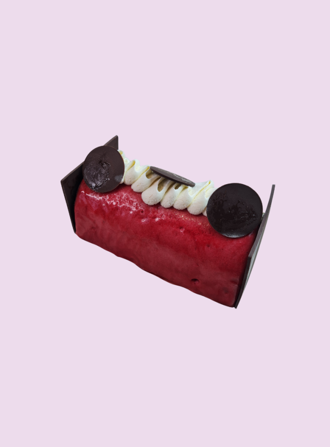 Bûche Nuage Framboise