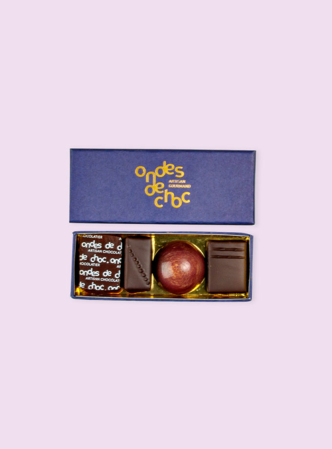 Coffret 4 chocolats