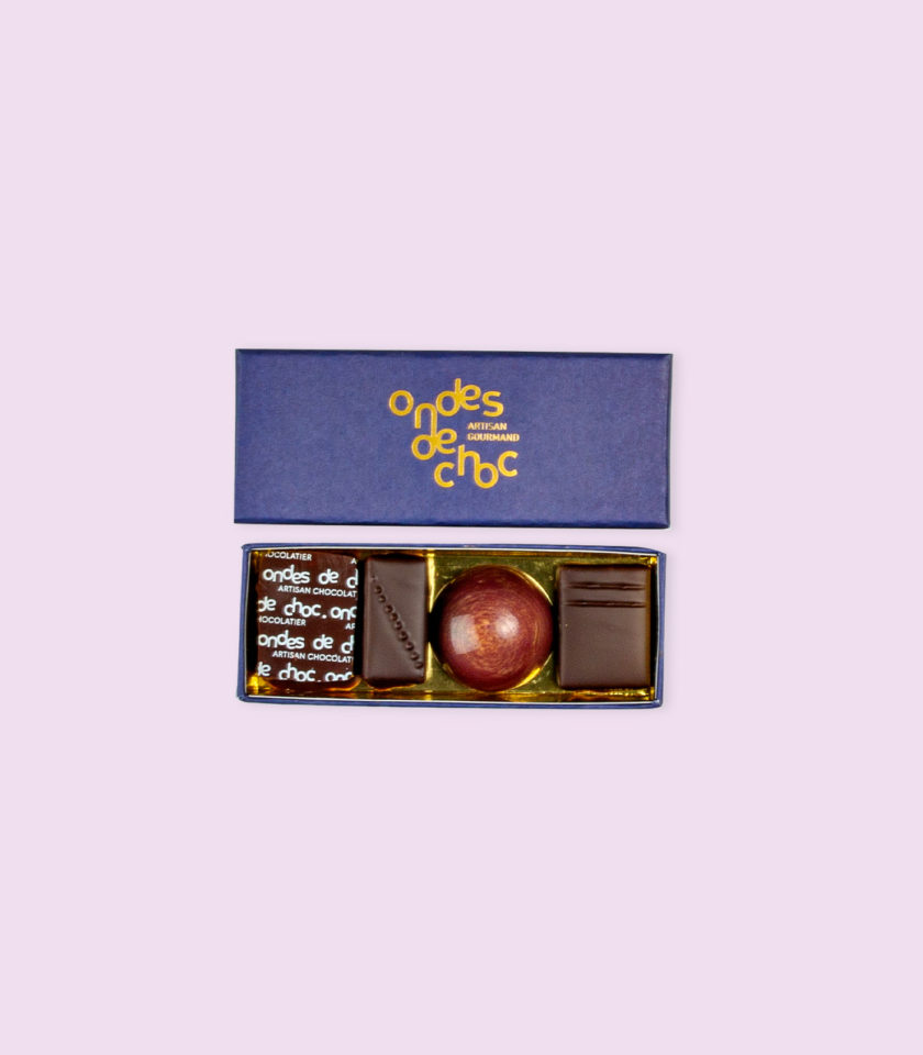 Coffret 4 chocolats