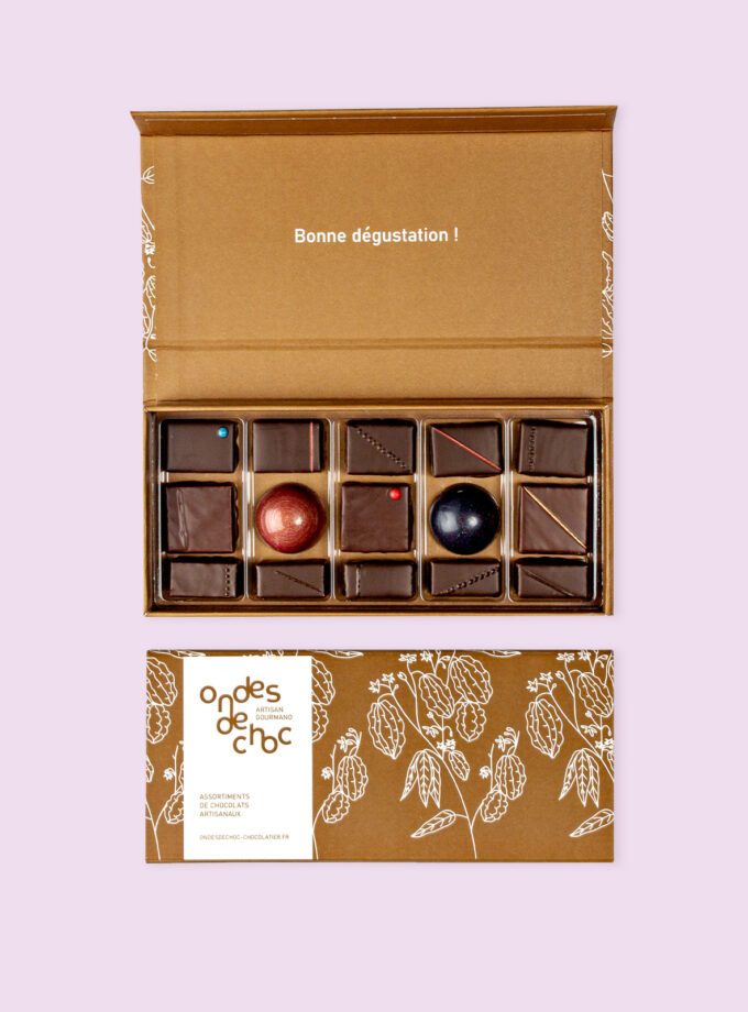 Coffret 15 chocolats