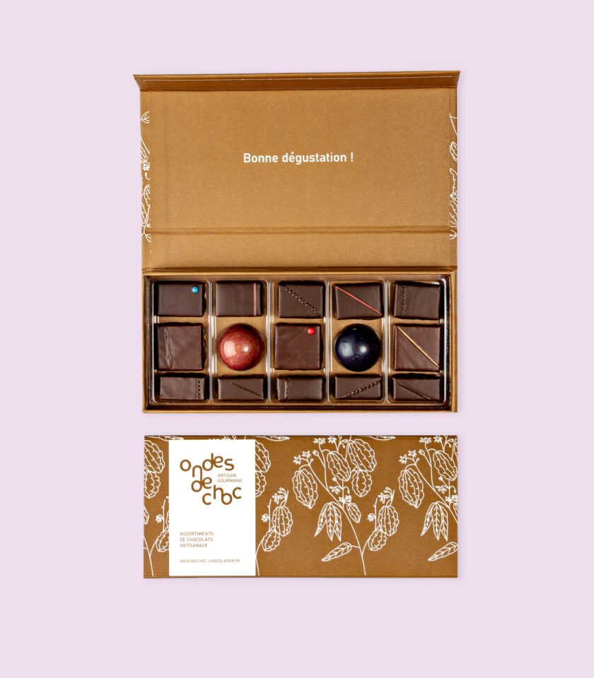 Coffret 15 chocolats