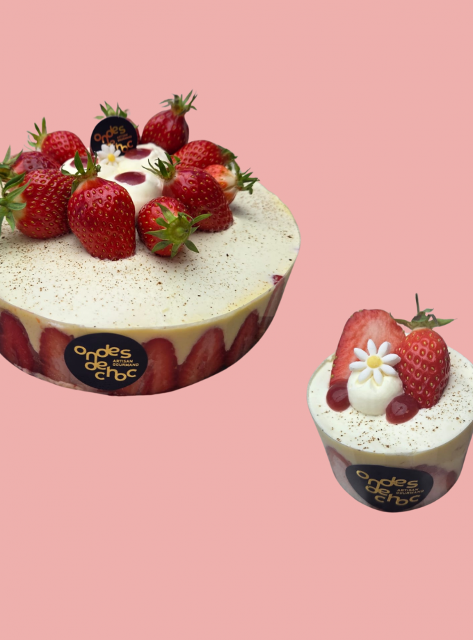 Notre fraisier printanier
