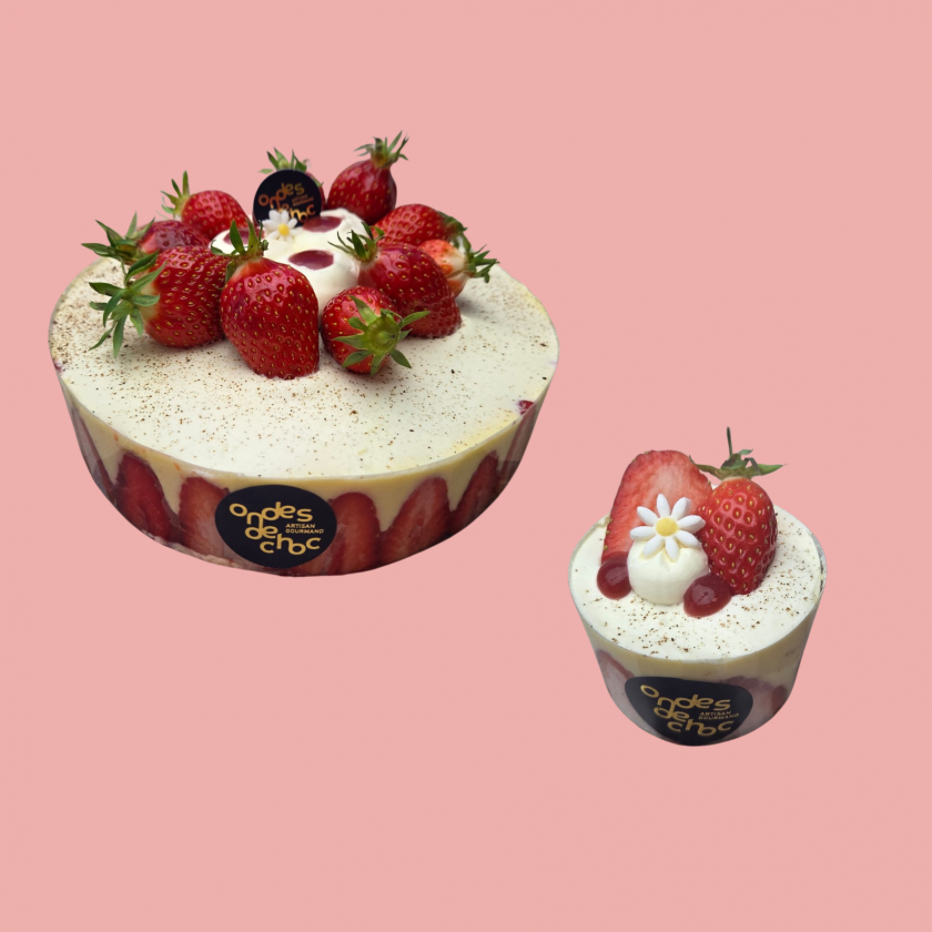 Notre fraisier printanier