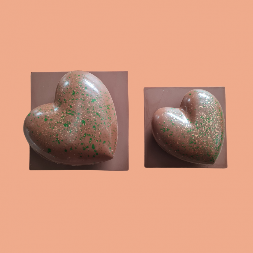 Coeur fourré saveur "Dubaï" GRANDE TAILLE